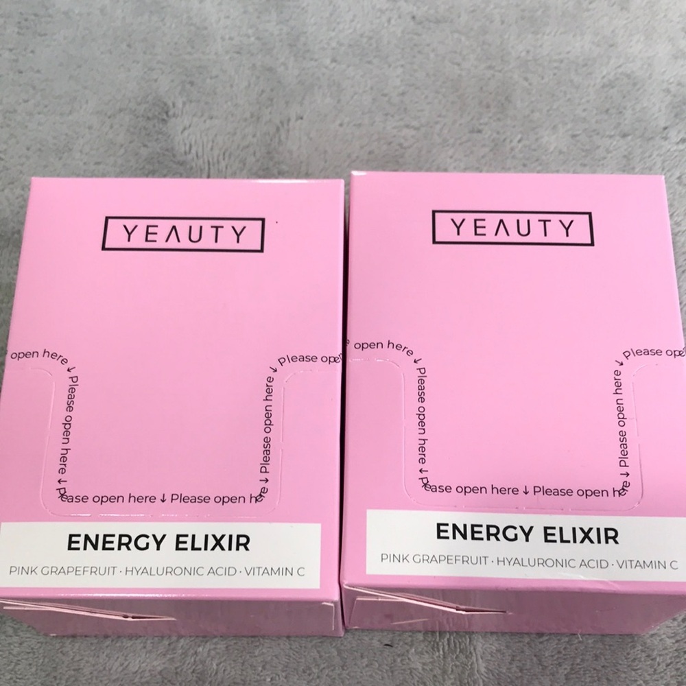 Yeauty Energy Elixir 2 boxes of 25 pairs of under eye patches New